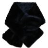 That Shop Lotte Faux Fur Stole - Black | Coats & Jackets