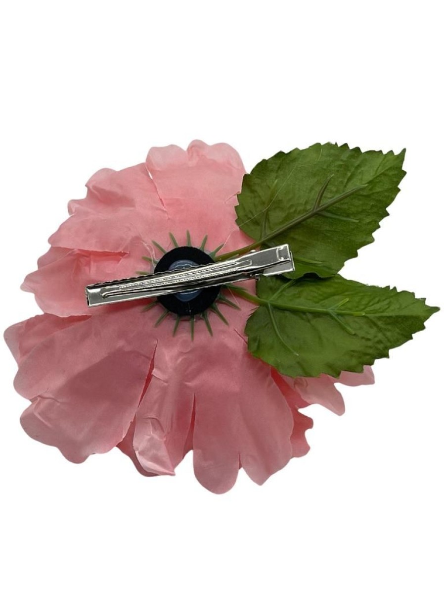 That Shop Large Peony Hair Flower - Pink | Hair Accessories