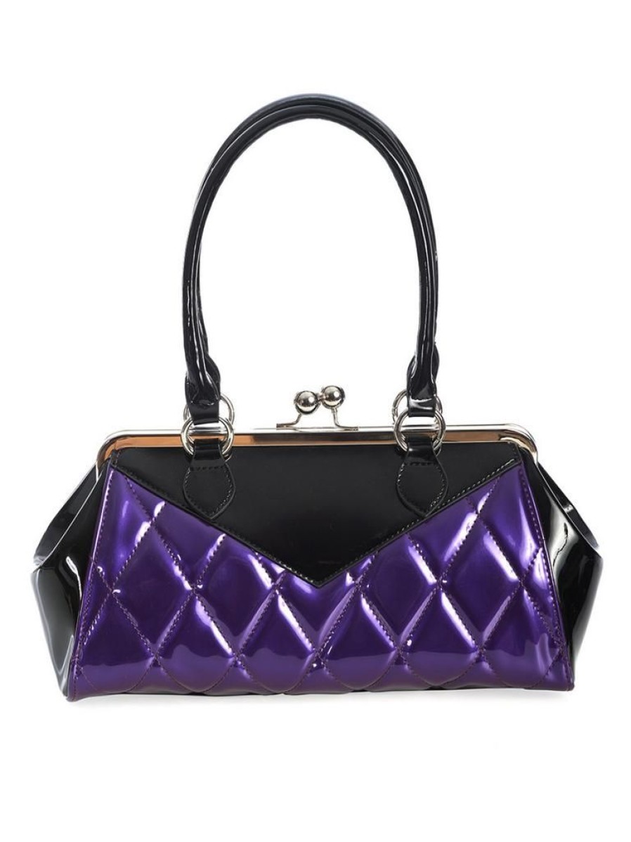 Banned Lily Mae Handbag - Purple | Bags