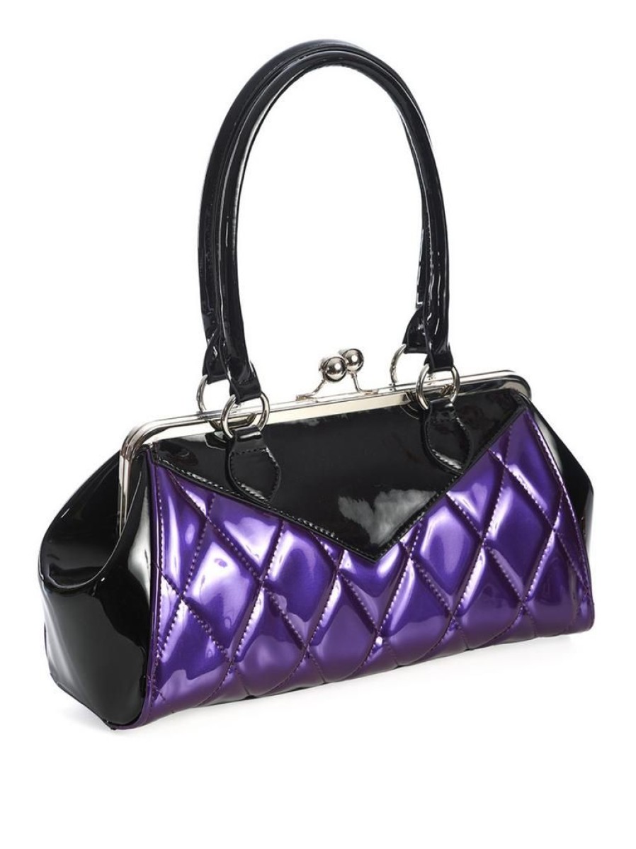 Banned Lily Mae Handbag - Purple | Bags