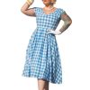 Dolly & Dotty Lily Swing - Blue Gingham | Dresses