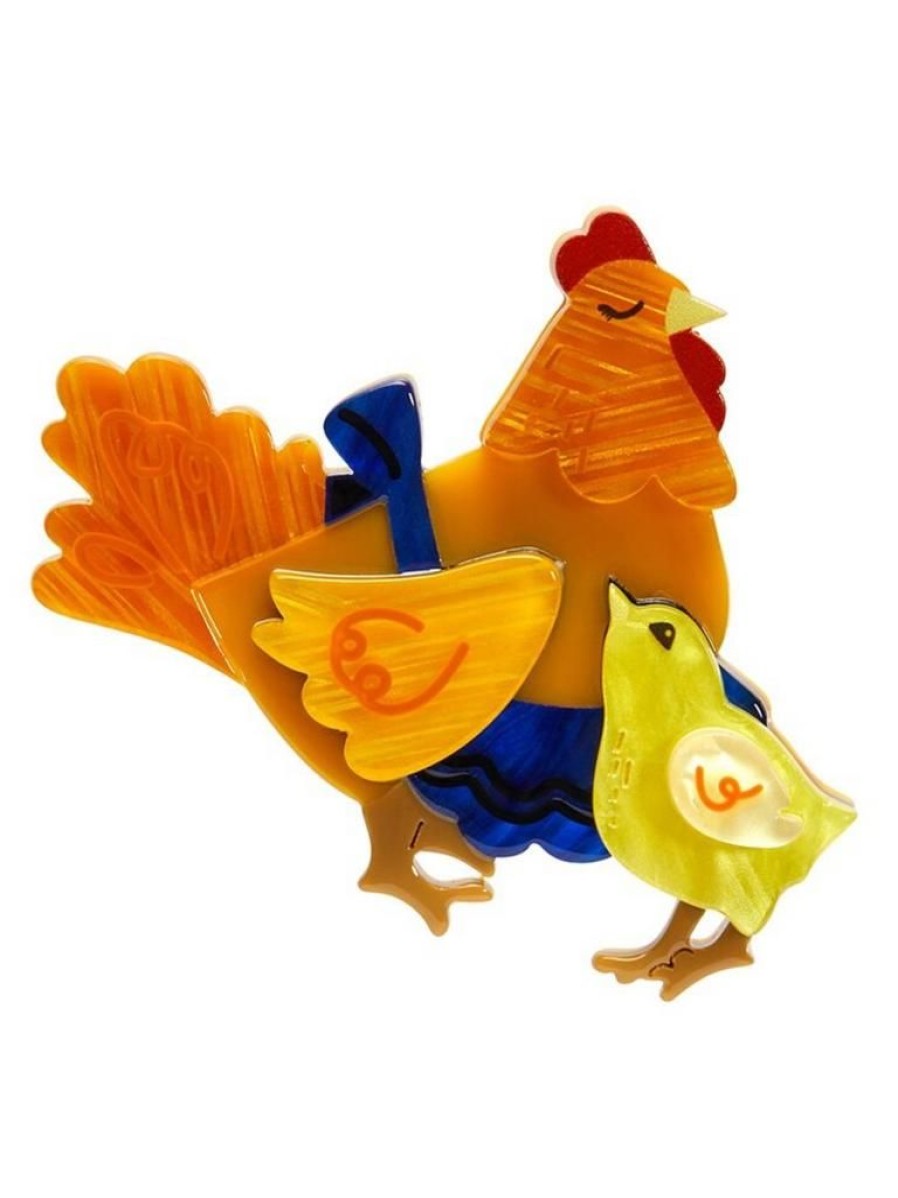 Erstwilder Mother Hen Knows Best Brooch | Brooches