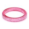 Splendette Pale Pink Glitter Bangle | Jewellery