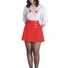 Hell Bunny Cooper Skorts - Red | Pants