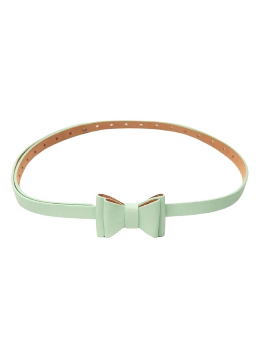 Tailor & Twirl Bow Belt - Seafoam | Belts