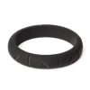 Splendette Midi Black Matte Bangle | Jewellery