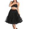 Hell Bunny Polly Petticoat - Black | Petticoats