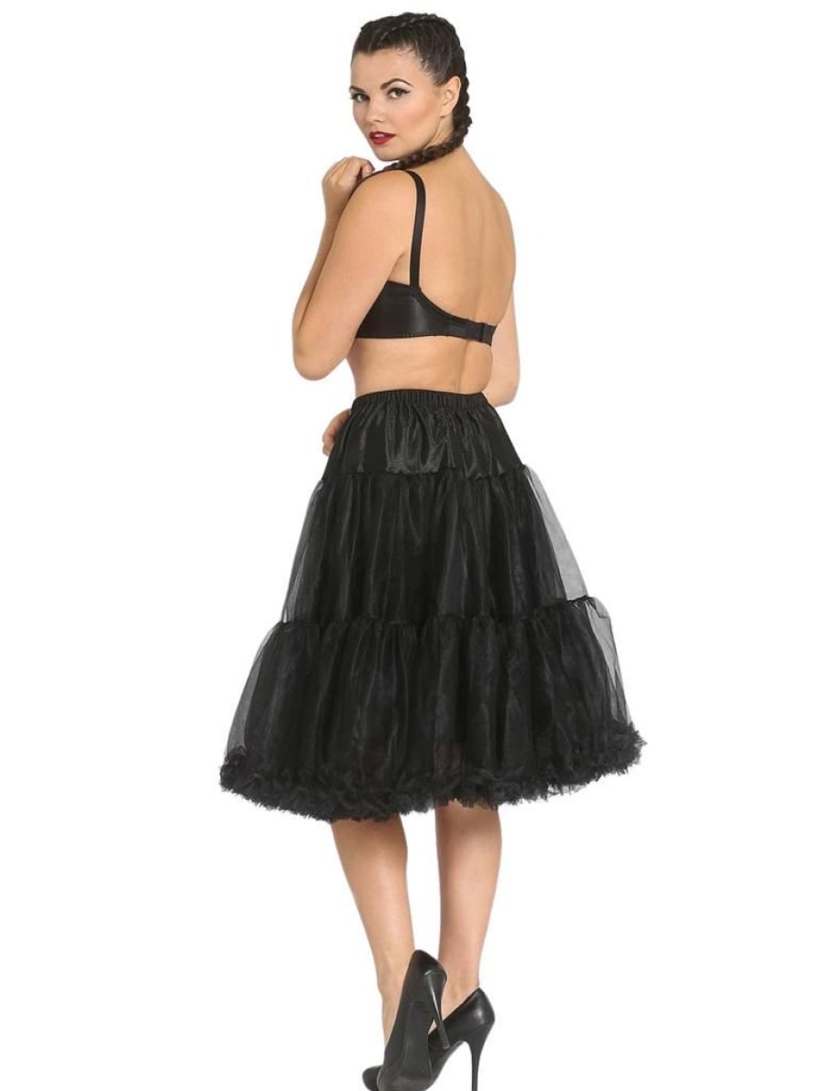 Hell Bunny Polly Petticoat - Black | Petticoats