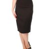 Collectif Fiona Pencil Skirt - Black | Skirts