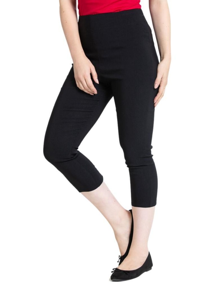 Hell Bunny Tina Capris - Black | Pants