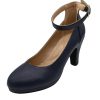 That Shop Neo Platform Heels - Navy | Shoes