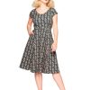 Collectif Fatima Swing - Wallflower | Dresses