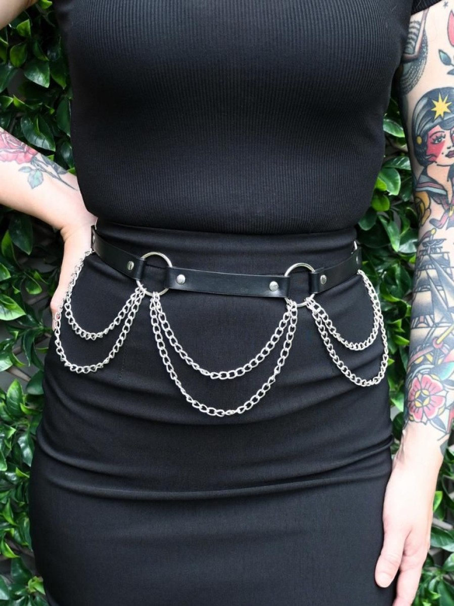 Banned Retro Bryony Chain Belt | Belts