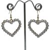 That Shop Faux Pearl Heart Drop Earrings | Jewellery