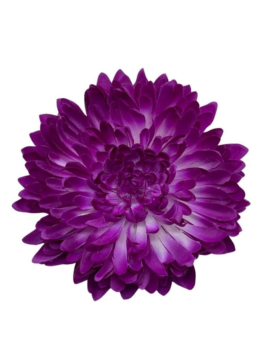 That Shop Large Chrysanthemum Hair Flower - Purple | Hair Accessories