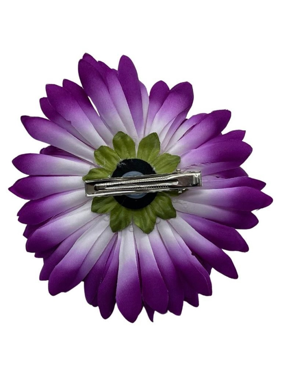 That Shop Large Chrysanthemum Hair Flower - Purple | Hair Accessories