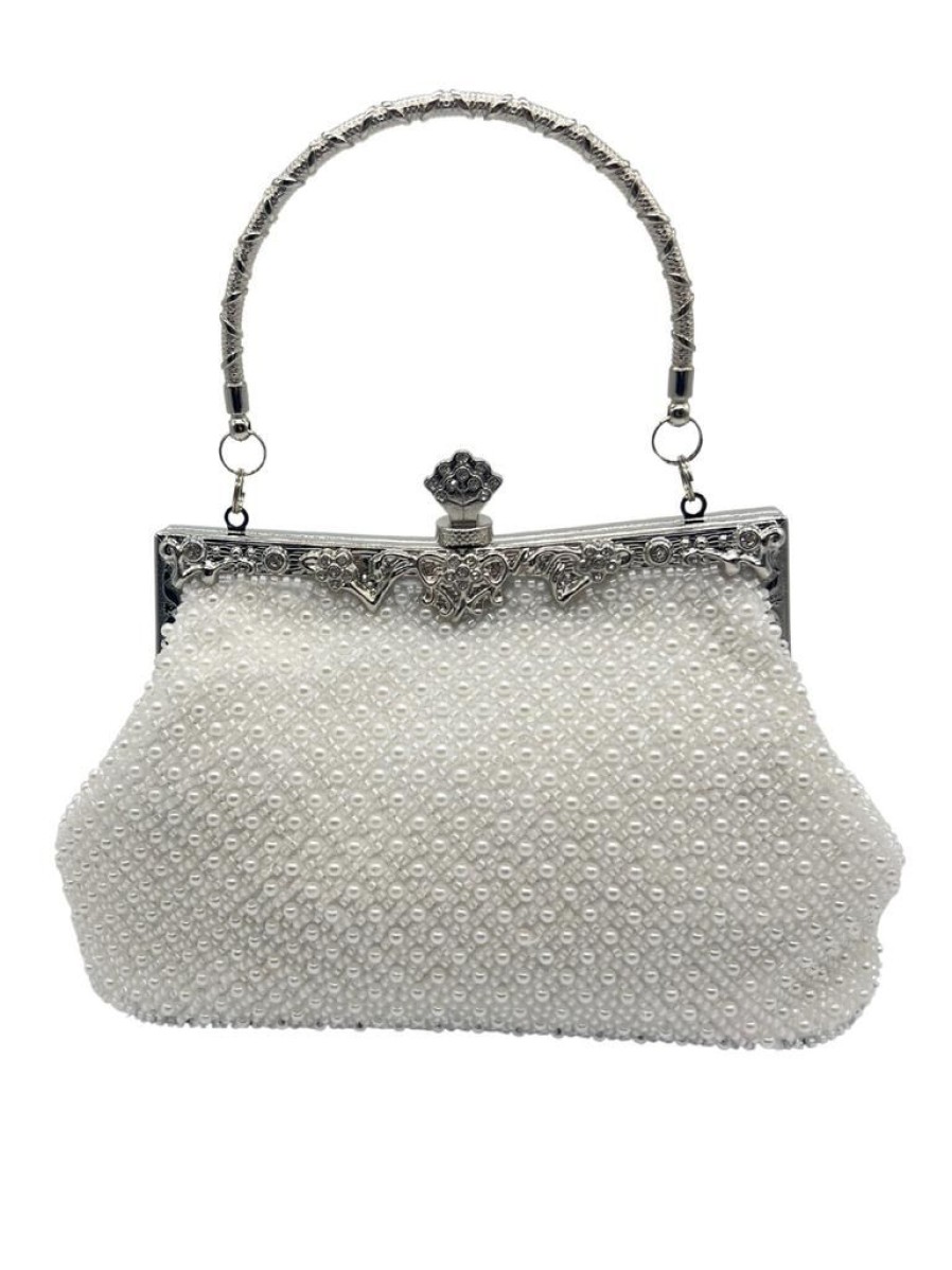 That Shop Lula Evening Bag - White | Bags