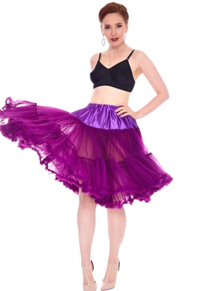 Voodoo Vixen Patti Purple Petticoat | Petticoats