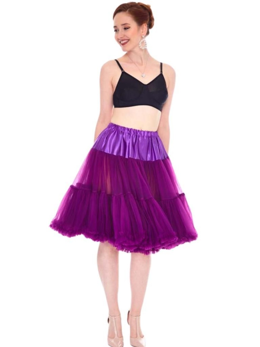 Voodoo Vixen Patti Purple Petticoat | Petticoats