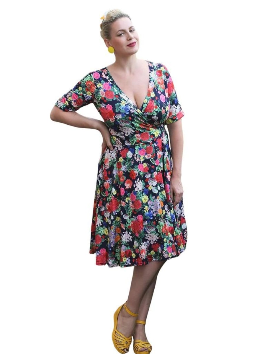 Dolly & Dotty Matilda Swing - Midnight Garden | Dresses