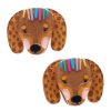 Erstwilder Darcy The Dachshund Hair Clips | Jewellery