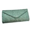 Tatyana Glitter Clutch - Green | Bags