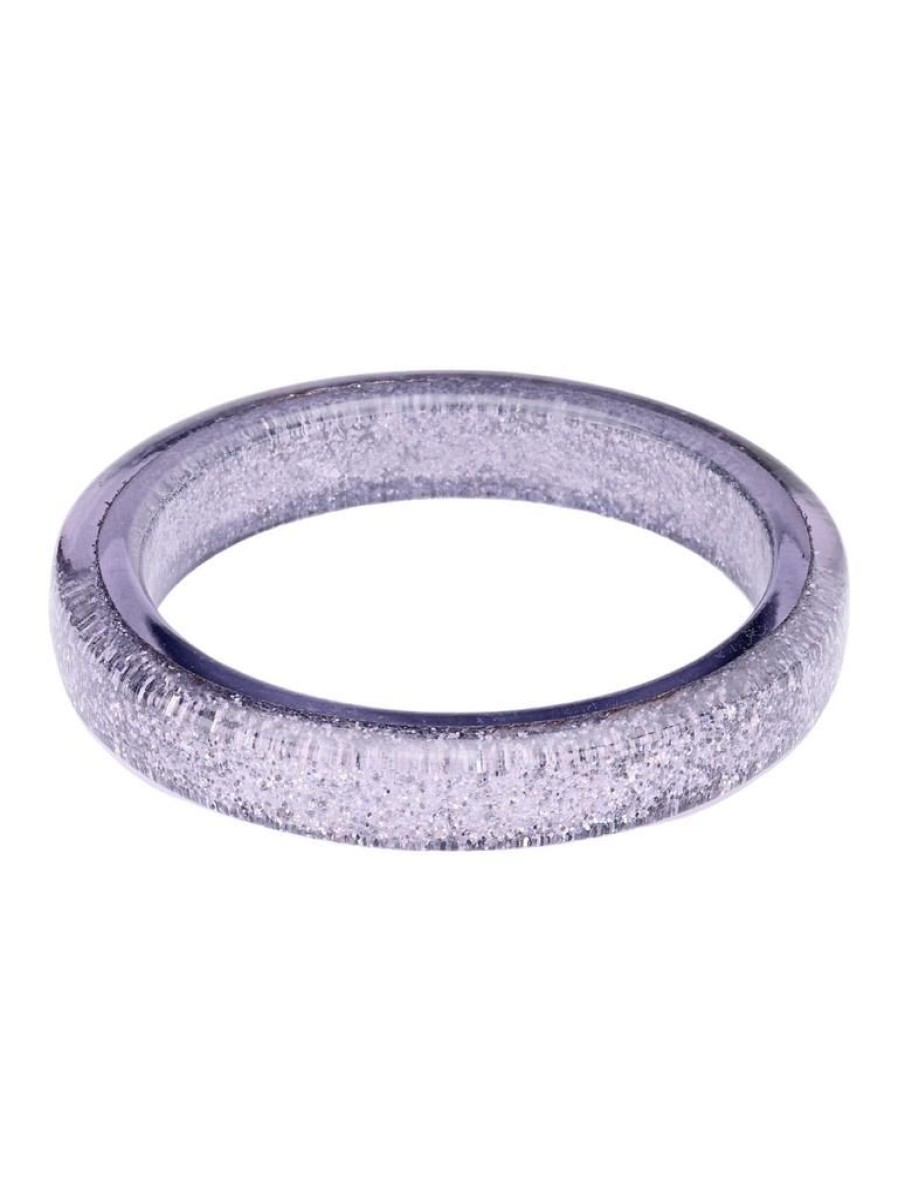 Splendette Lilac Glitter Bangle | Jewellery