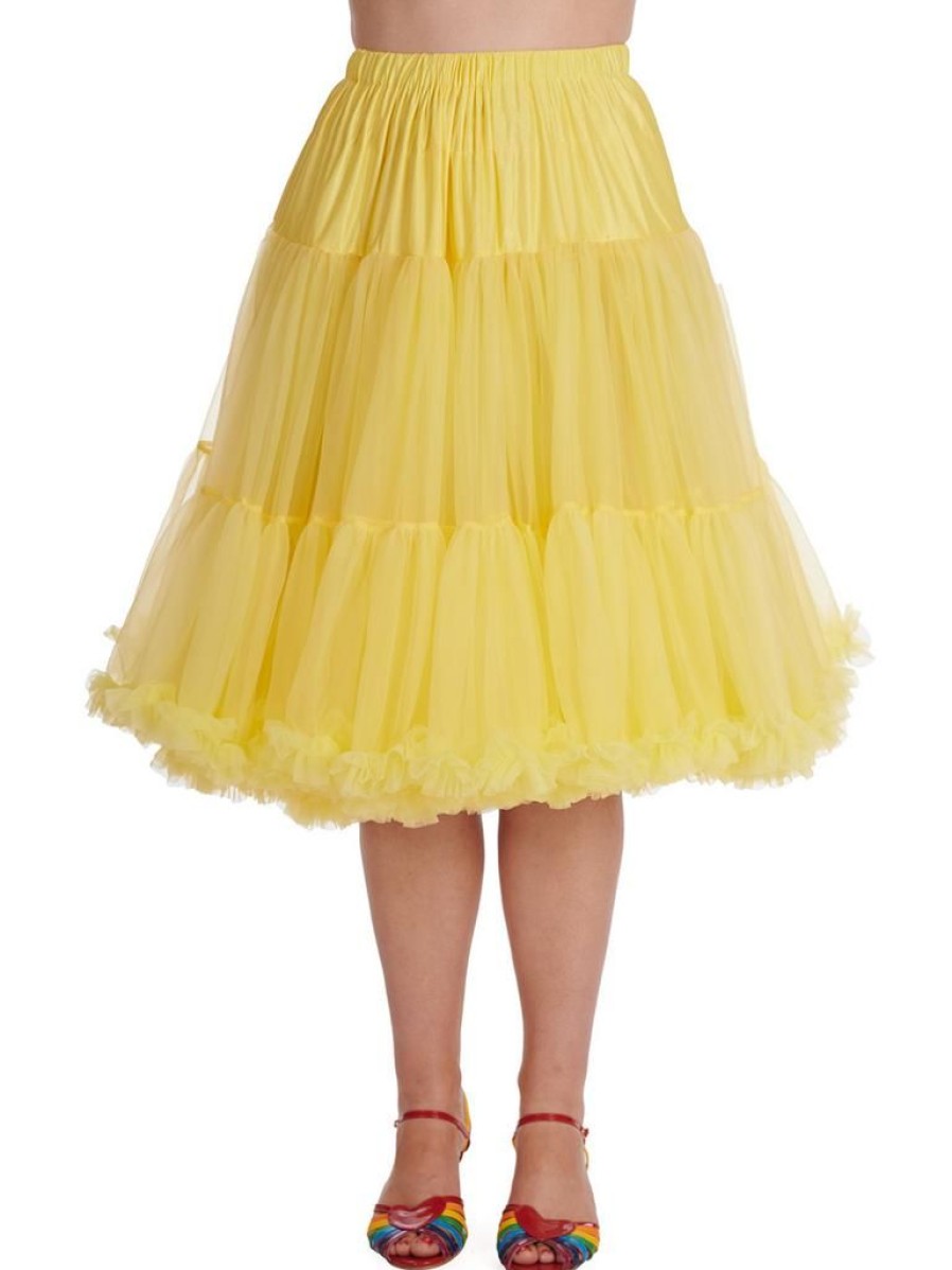 Banned Retro Lifeforms Petticoat - Yellow | Petticoats