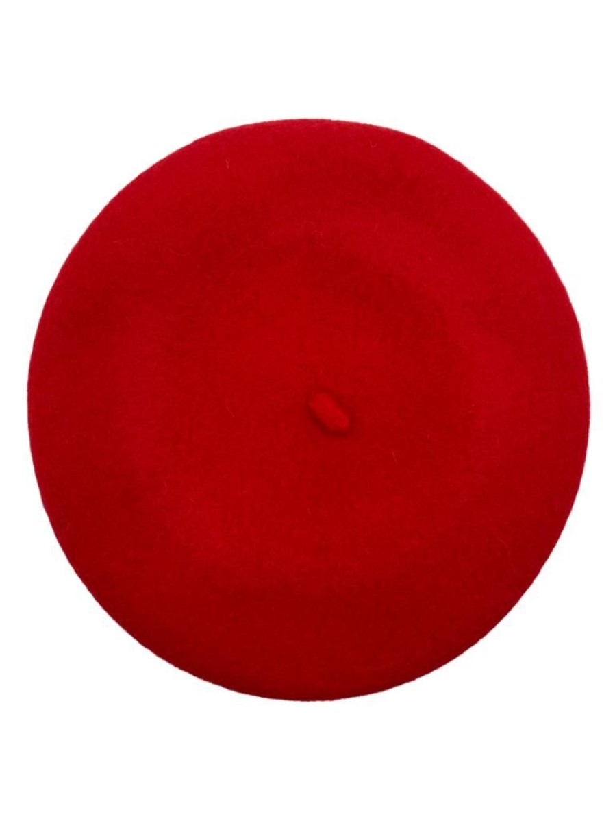 That Shop Claire French Beret - Red | Hair Accessories