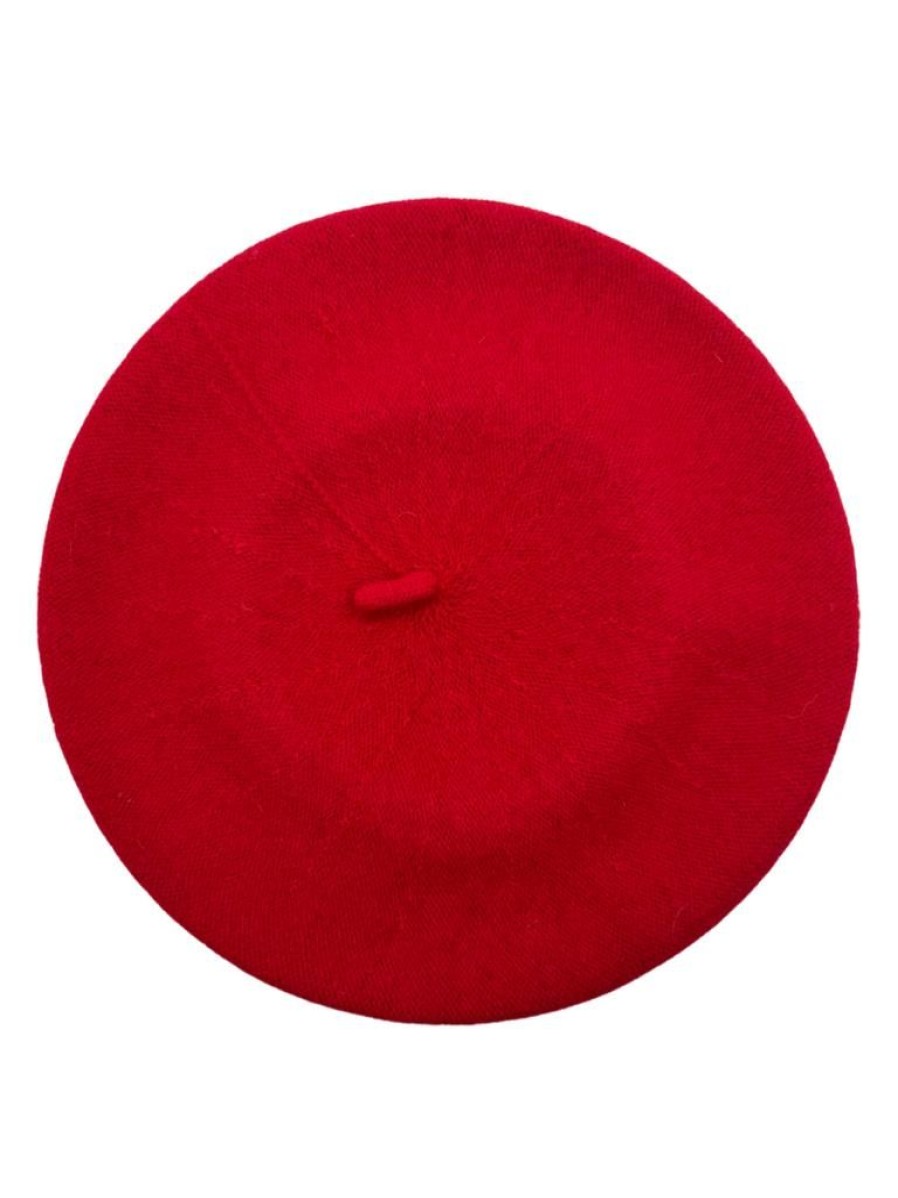 That Shop Anais French Beret - Red | Hair Accessories