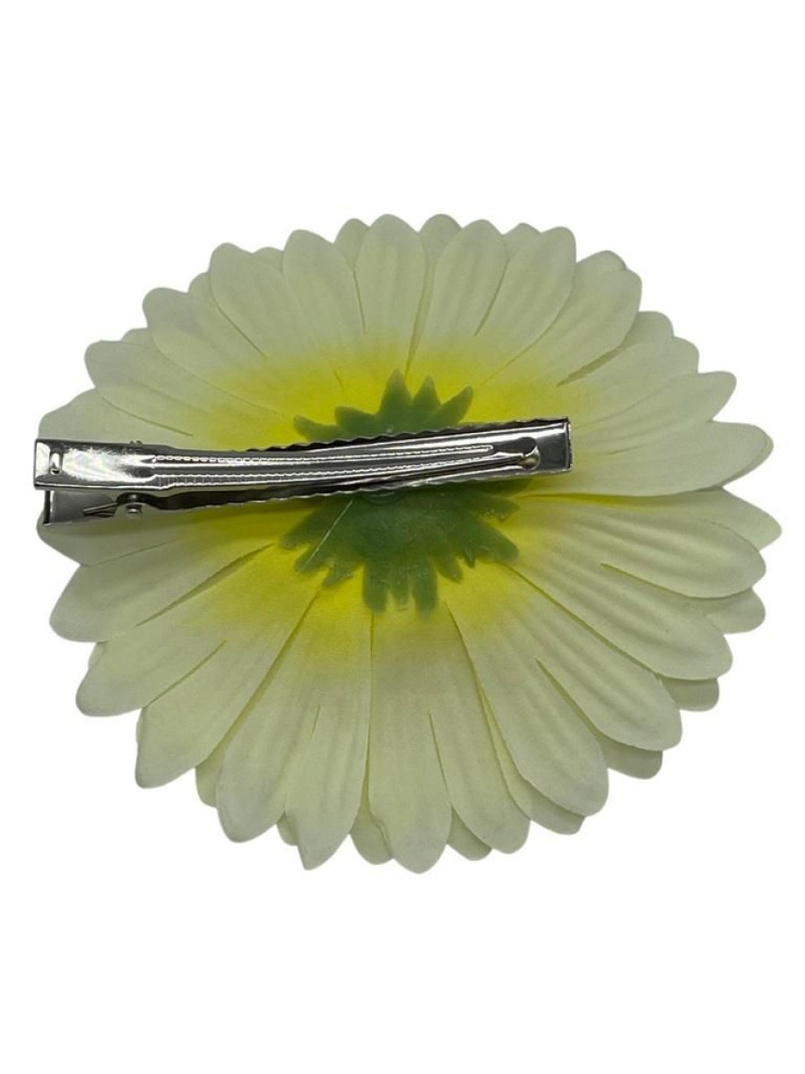 That Shop Gerbera Hair Flower - Soft Lemon | Hair Accessories