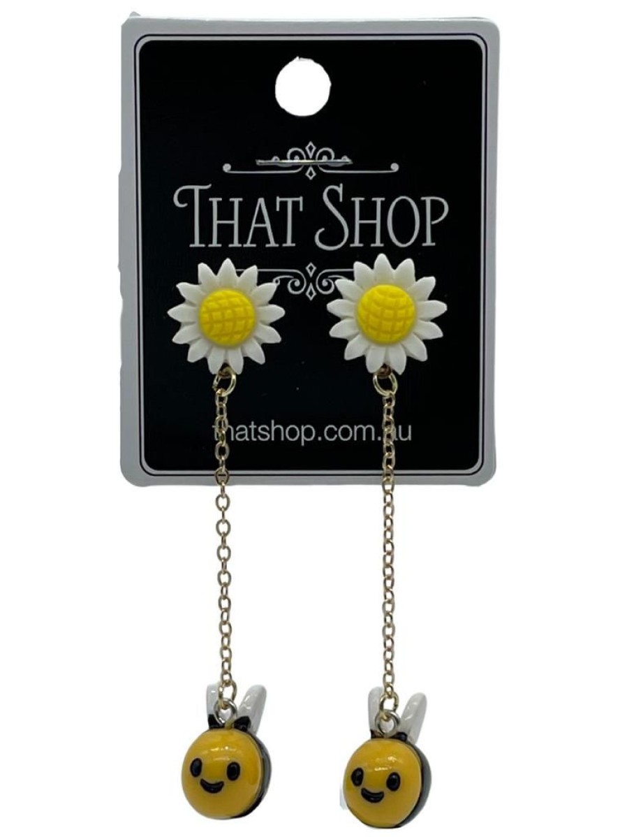 That Shop Bumblebee Drop Earrings | Jewellery