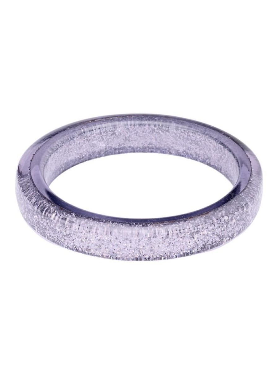 Splendette Lilac Glitter Bangle | Bangles