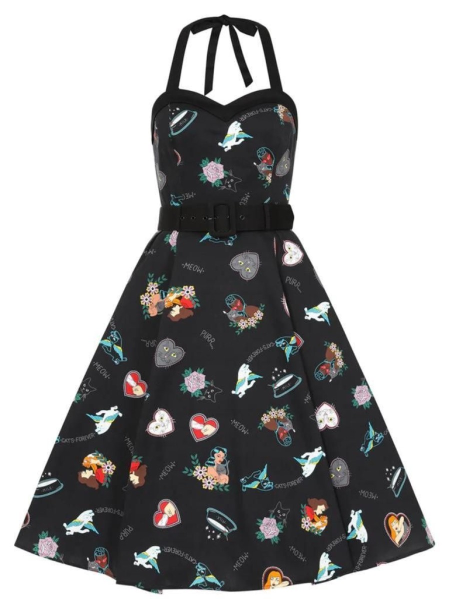 Collectif Georgie Swing - Cats Forever | Dresses