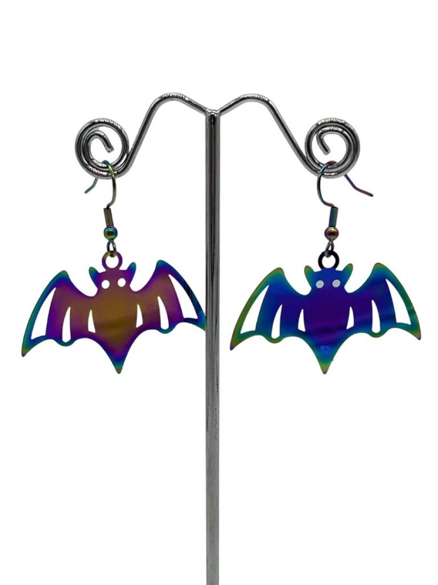 That Shop Batty Iridescent Earrings | Earrings