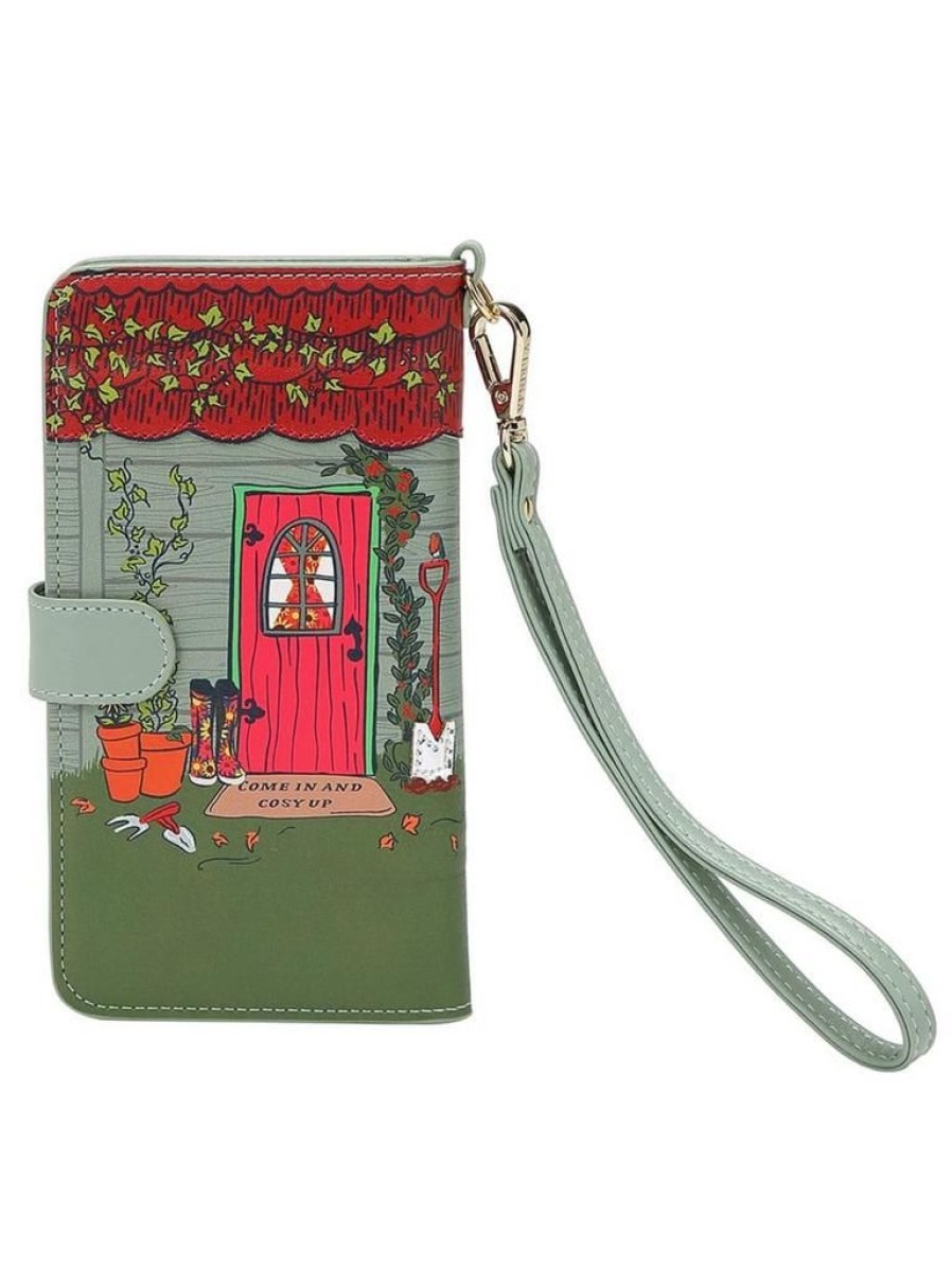 Vendula London Autumn Potting Shed Universal Flip Phone Case | Wallets & Coin Purses