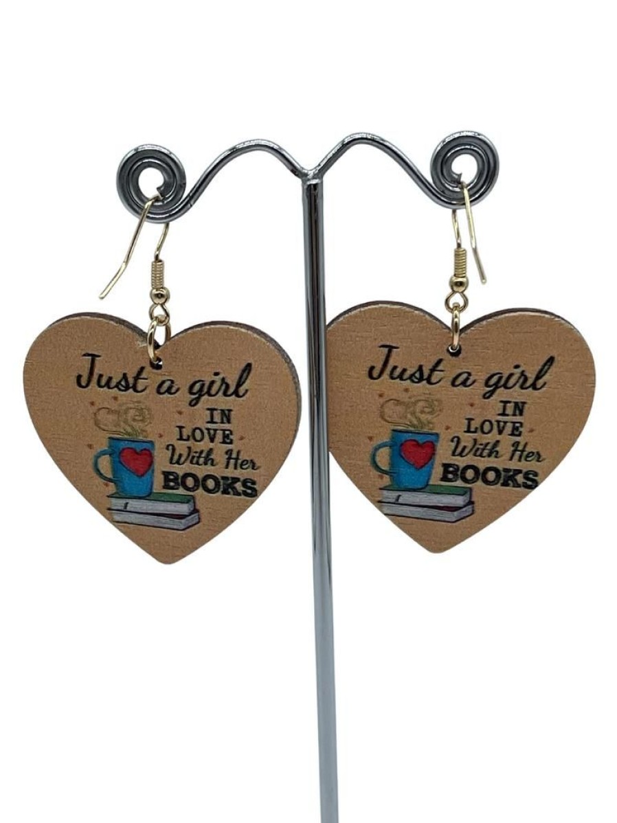 That Shop I Love Books! Drop Earrings | Jewellery