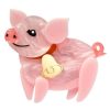 Erstwilder That'Ll Do Pig Brooch | Jewellery