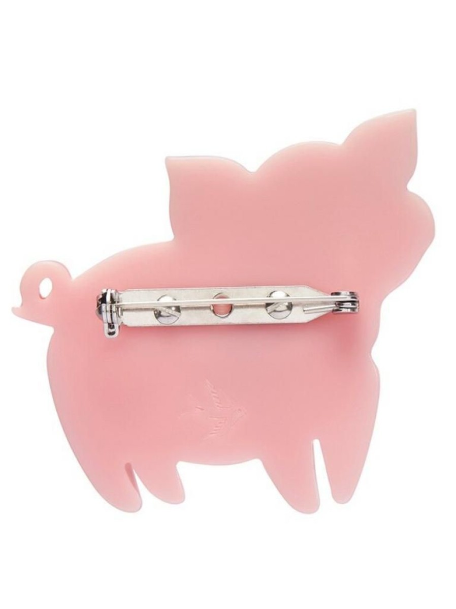 Erstwilder That'Ll Do Pig Brooch | Jewellery