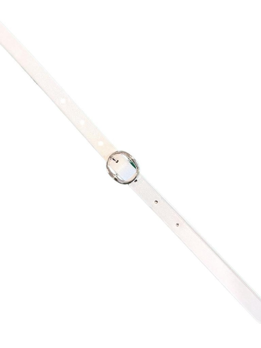 Sunshine Penny Belt - White | Belts