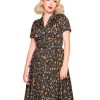 Collectif Caterina Swing - Woodland Butterfly | Dresses