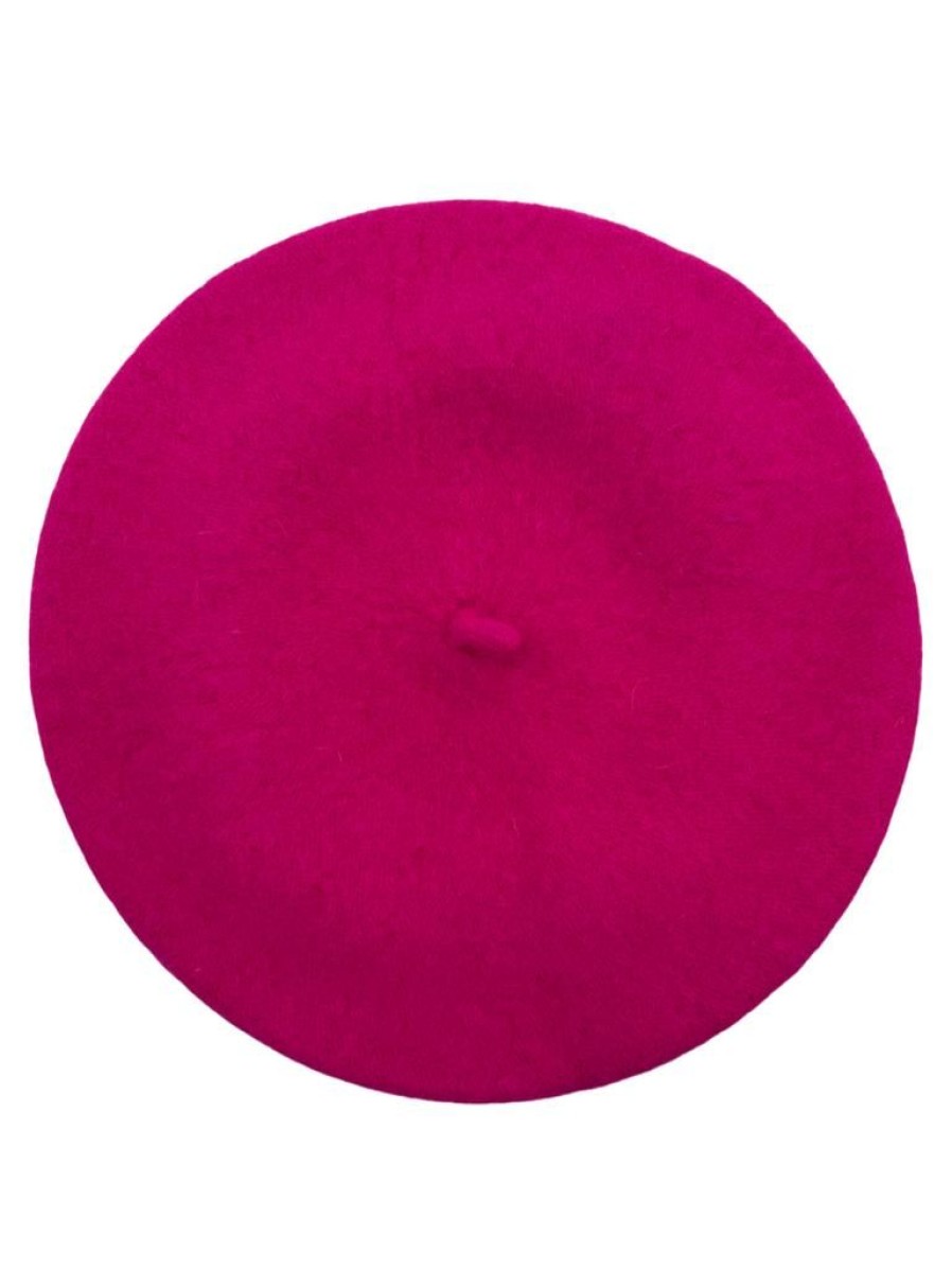 That Shop Barbra French Beret - Hot Pink | Hair Accessories