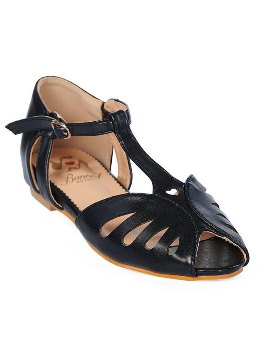 Banned Secret Love Flats - Black | Shoes