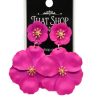 That Shop Florentina Drop Earrings - Hot Pink | Earrings