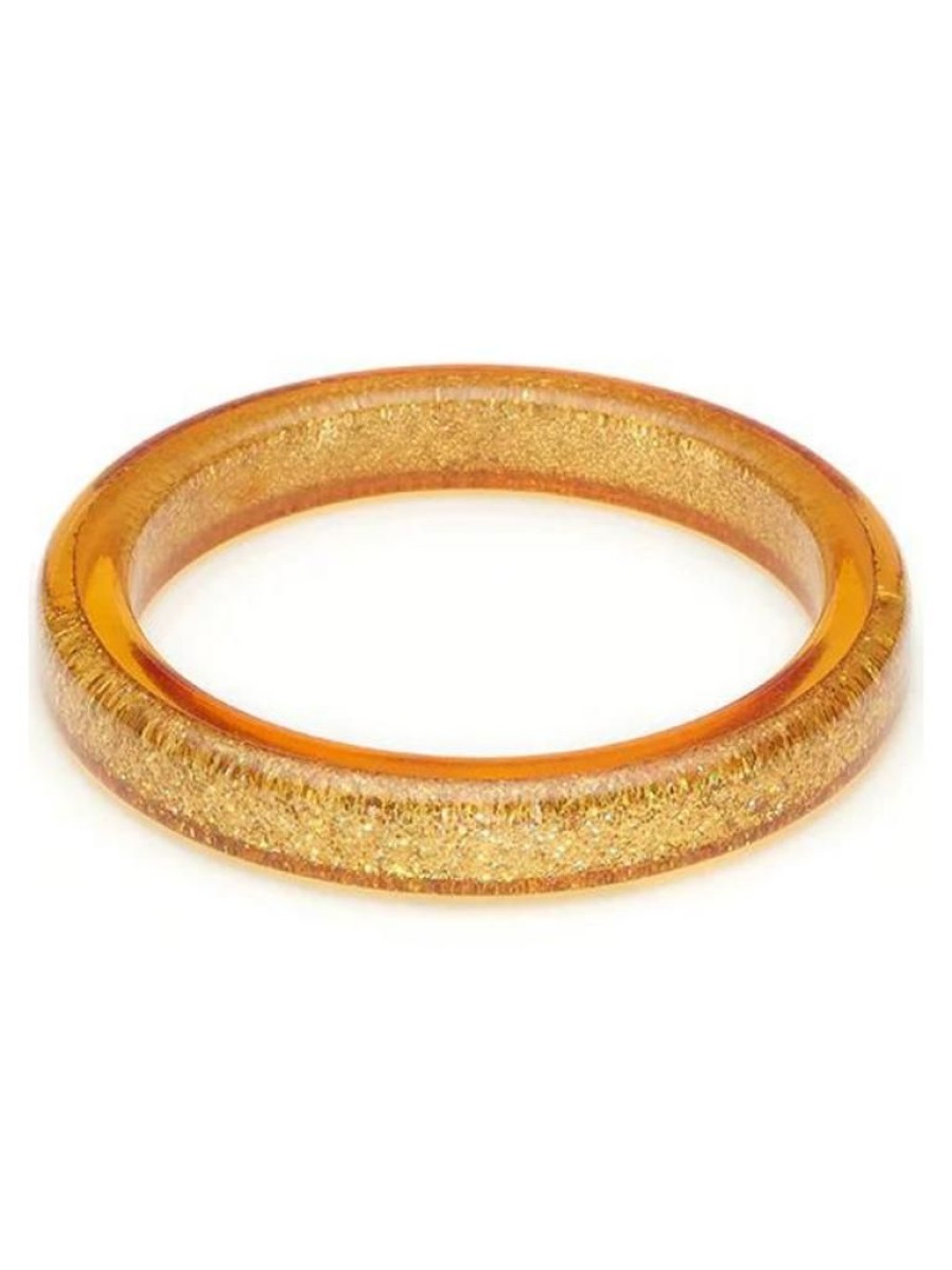 Splendette Pale Gold Glitter Bangle - Duchess | Jewellery