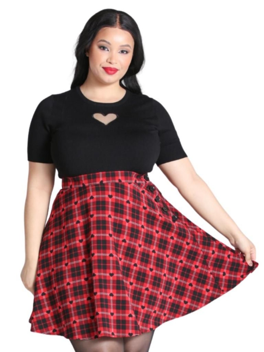 Hell Bunny Date Night Swing Skirt | Skirts