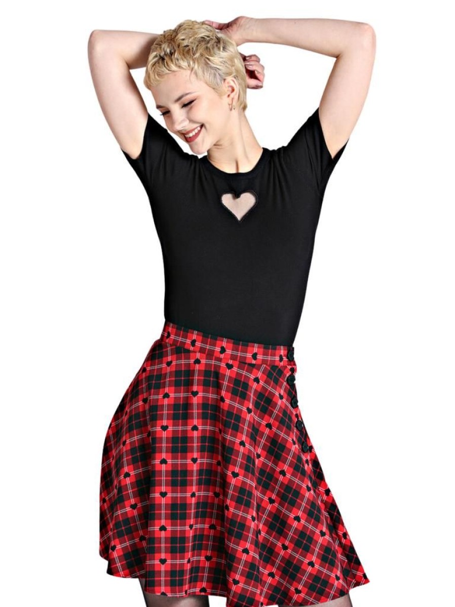 Hell Bunny Date Night Swing Skirt | Skirts