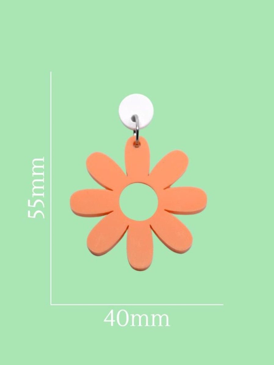 Emmi Helen Co. Daisy Drop Earrings - Sherbet | Earrings