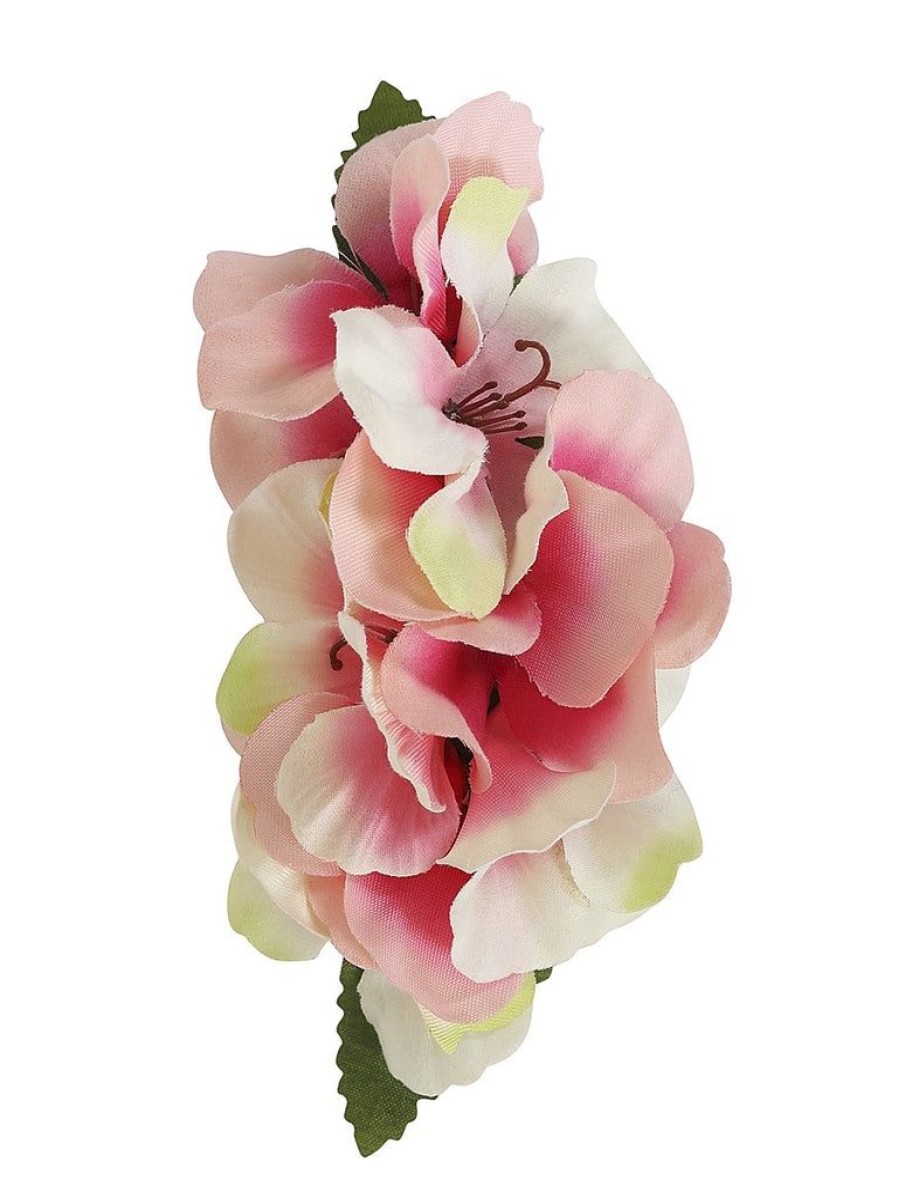 Collectif Lola Hair Flower - Pink | Hair Accessories