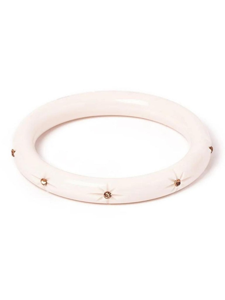 Splendette Narrow Bells Starburst Bangle | Jewellery